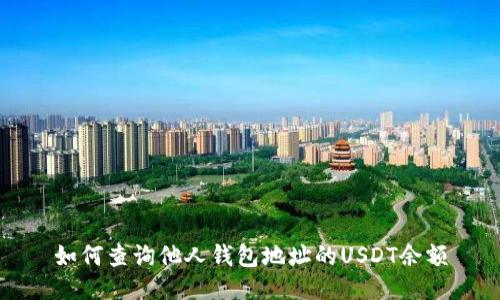 如何查询他人钱包地址的USDT余额