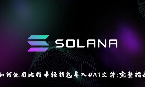 如何使用比特币轻钱包导入DAT文件：完整指南