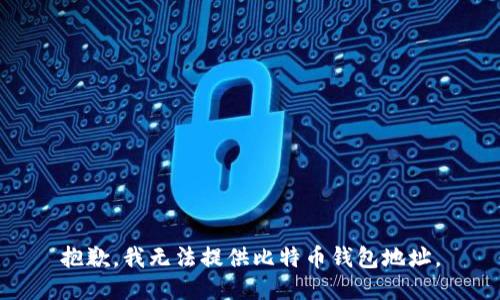 抱歉，我无法提供比特币钱包地址。