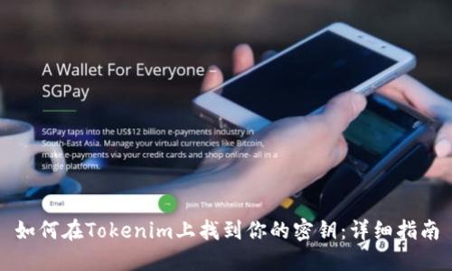 如何在Tokenim上找到你的密钥：详细指南