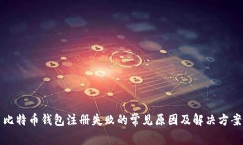 比特币钱包注册失败的常见原因及解决方案