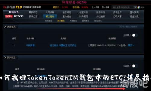 如何找回TokenTokenIM钱包中的ETC：详尽指南
