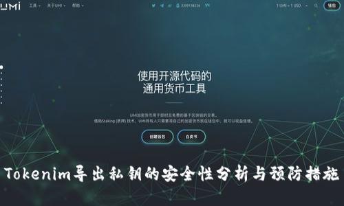 Tokenim导出私钥的安全性分析与预防措施